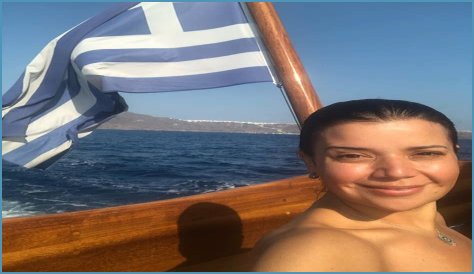 The View fans praise Ana Navarro as star looks 'fantastic' in tight bikini in new photos from Greece during show hiatus